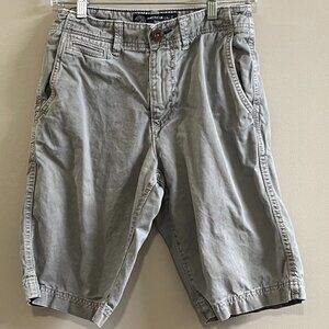 Men's American Eagle Outfitters Cargo Longer Length Gray Shorts. Size 26